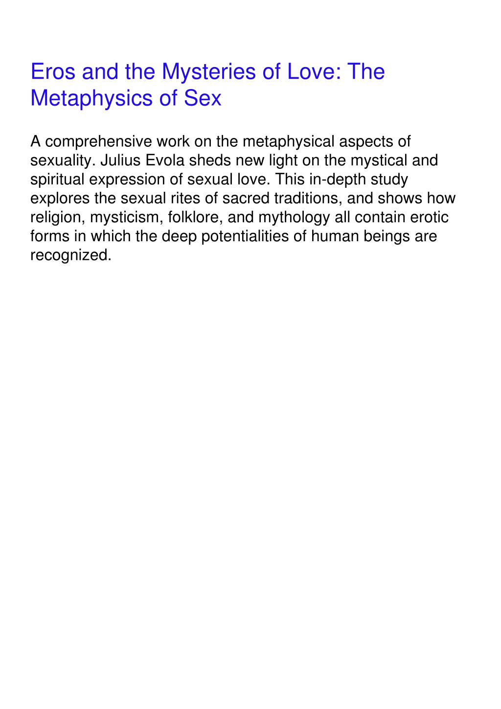 Ppt [pdf] Eros And The Mysteries Of Love The Metaphysics Of Sex Powerpoint Presentation Id