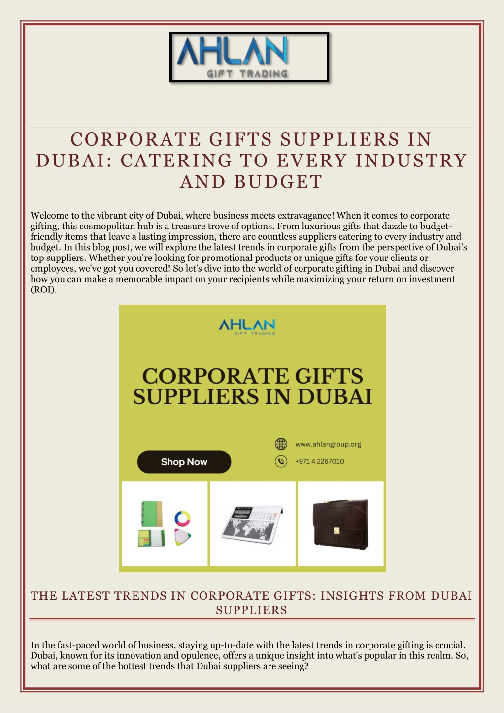 Corporate Gifts for Travel Industry