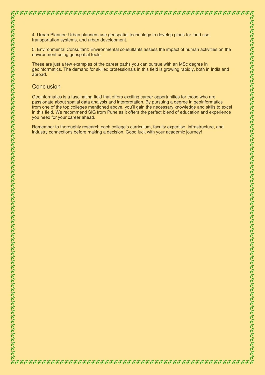 PPT - Geoinformatics Colleges in India: A Comprehensive Guide ...