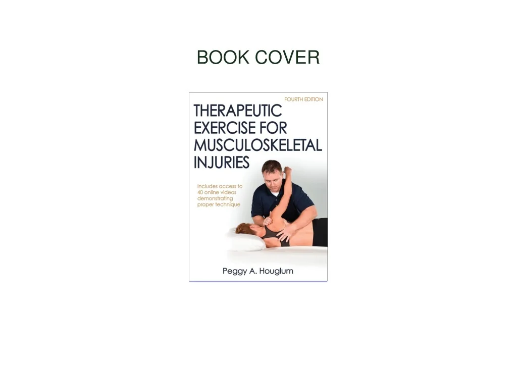 PPT EBOOK Therapeutic Exercise for Musculoskeletal Injuries