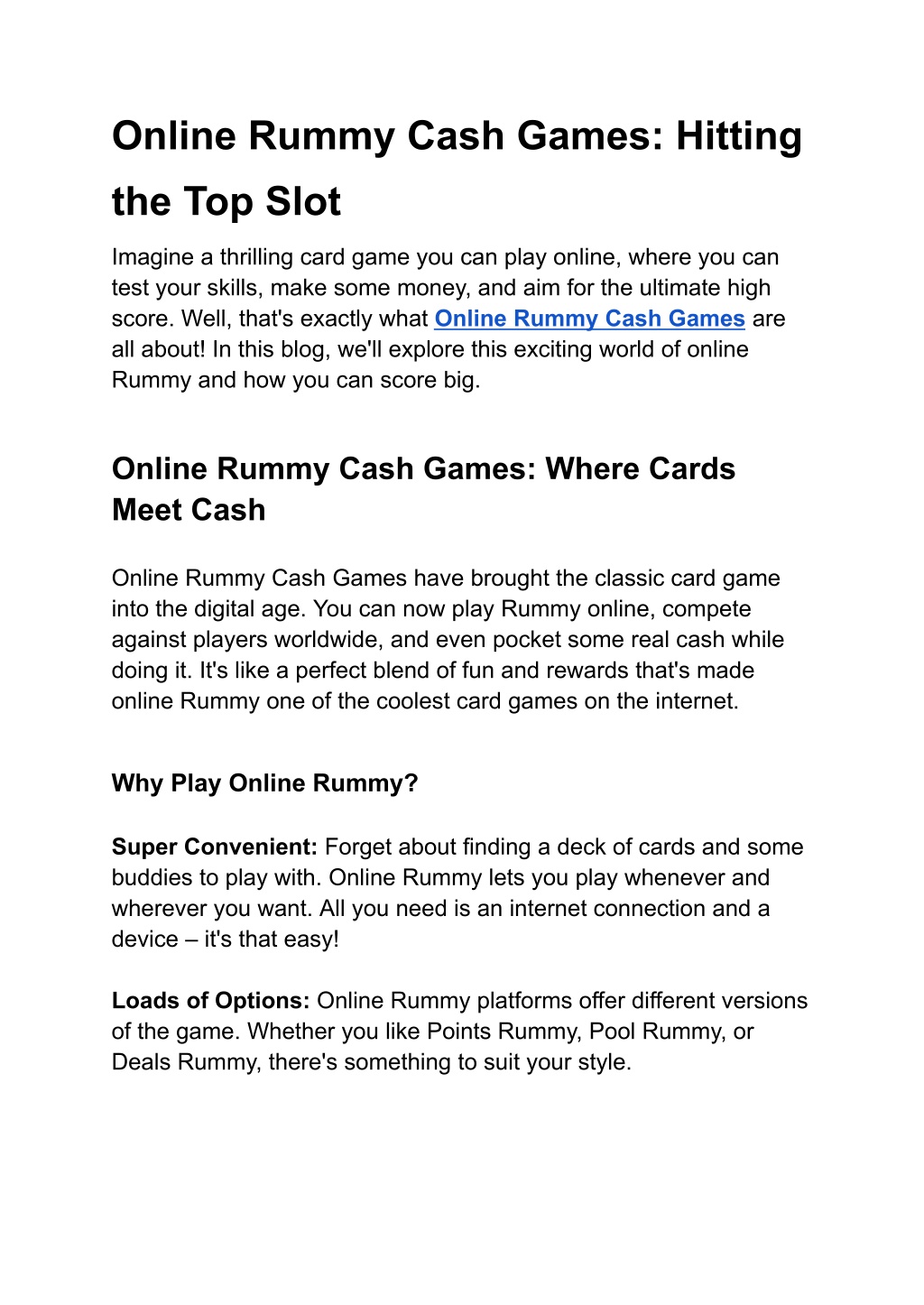 Best Online Card Games to Play in 2023 & Win Money- Adda52