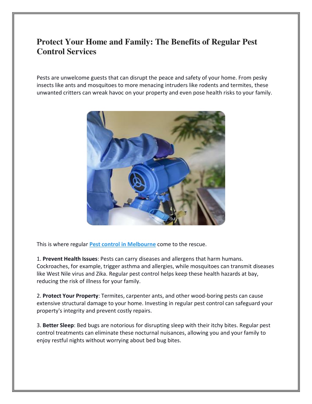 Chicago pest control services