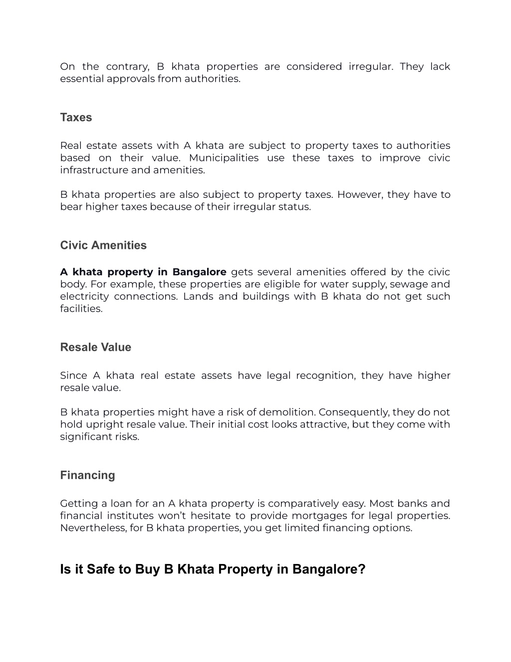 PPT - A Khata Vs. B Khata Comparison Of A Khata And PowerPoint ...