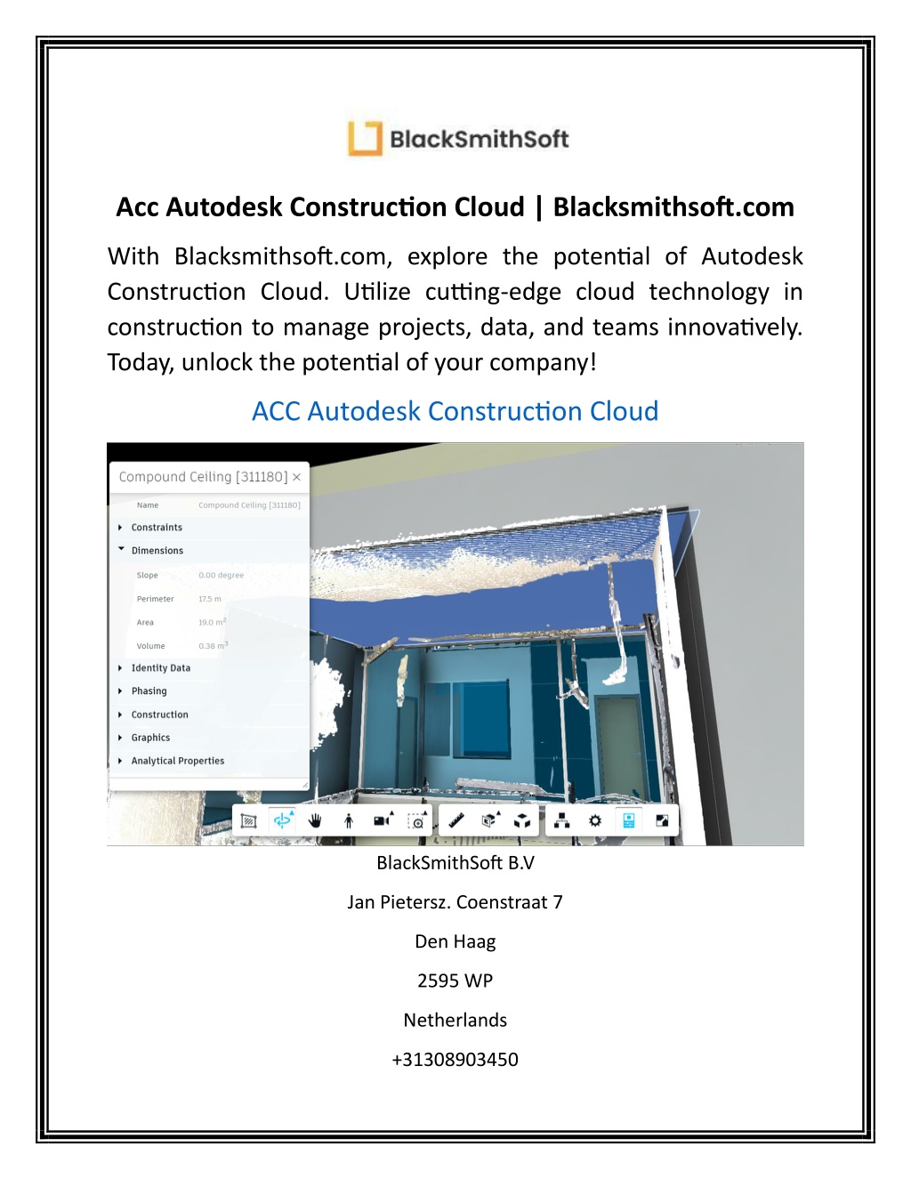 PPT - Acc Autodesk Construction Cloud Blacksmithsoft.com PowerPoint ...