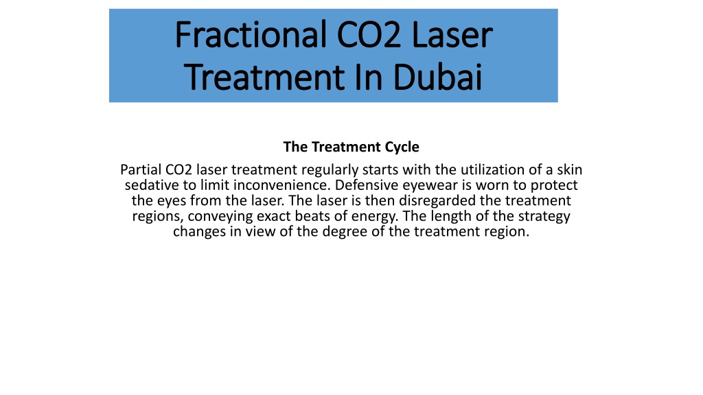 CO2 Laser Treatment in Istanbul 2023