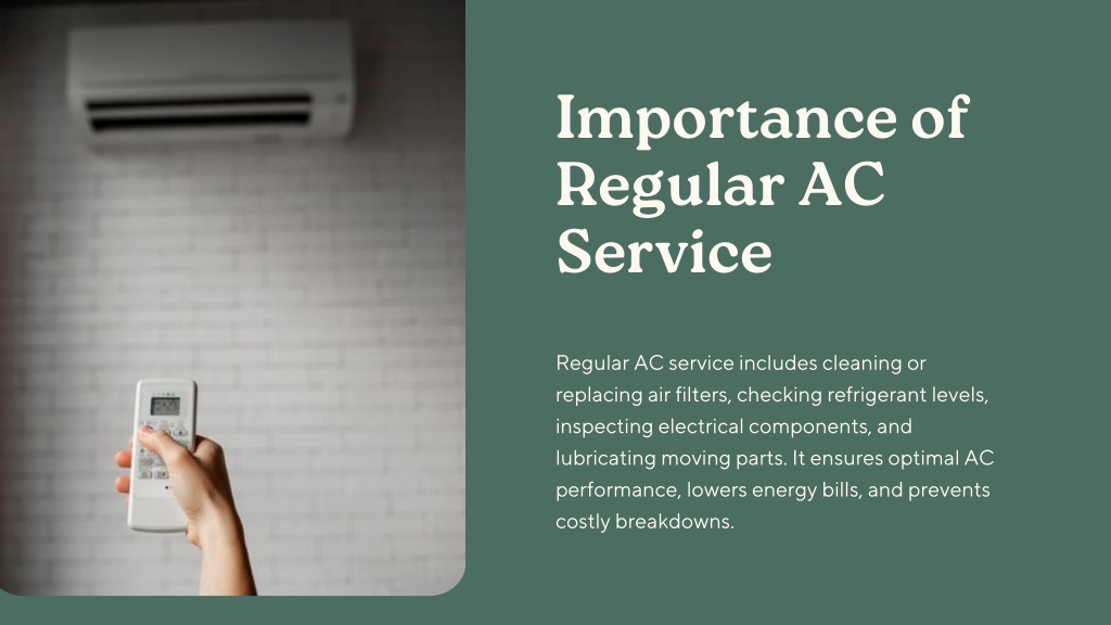 PPT What Does AC Service Include PowerPoint Presentation Free 