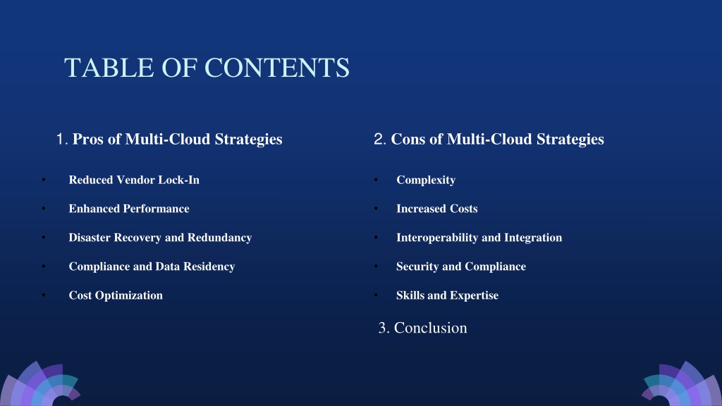 PPT - Navigating the Pros and Cons of Multi-Cloud Strategies for ...