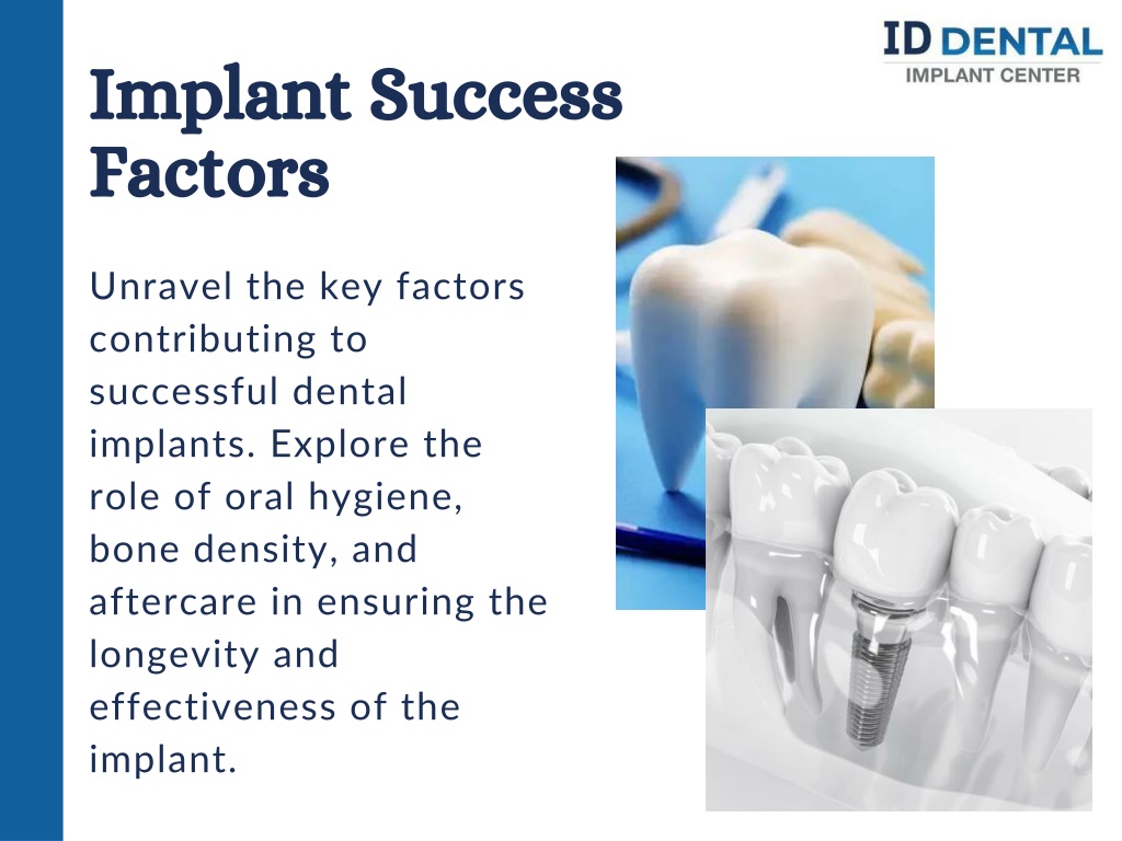 Ppt The Evolution Of Dental Implant Los Angeles Id Dental And Implant Center Powerpoint