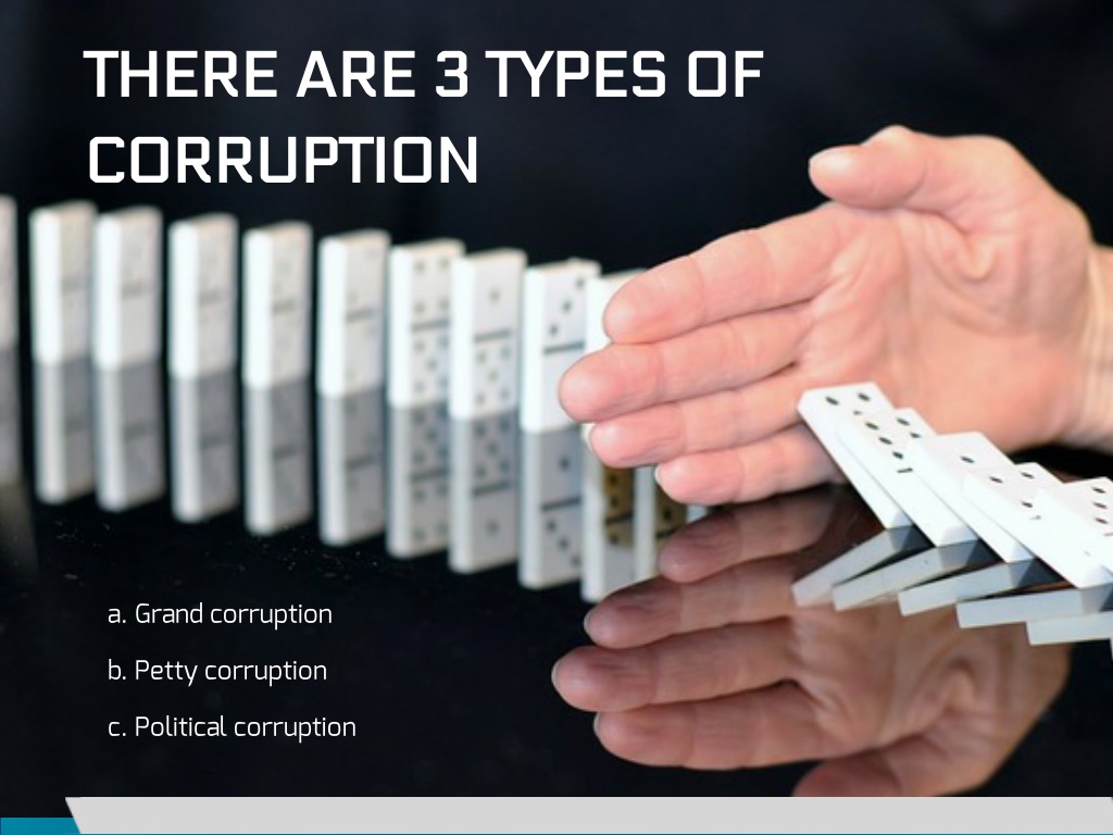 PPT - Types Of Corruption? Grand Corruption? Grand Corruption Consists ...