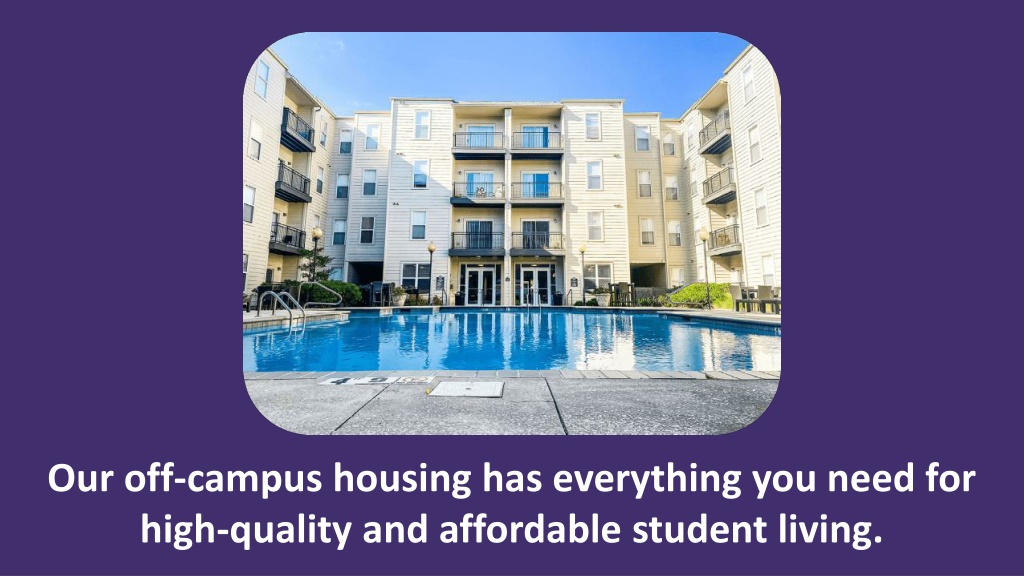 PPT The Benefits of Off Campus Housing Options near UAB Campus