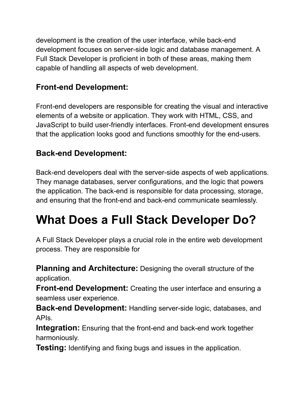 PPT - The World of Full Stack Development PowerPoint Presentation, free ...