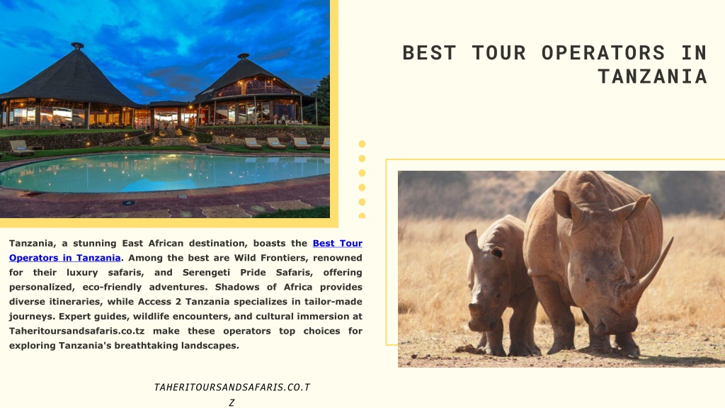 best tanzania tour operators