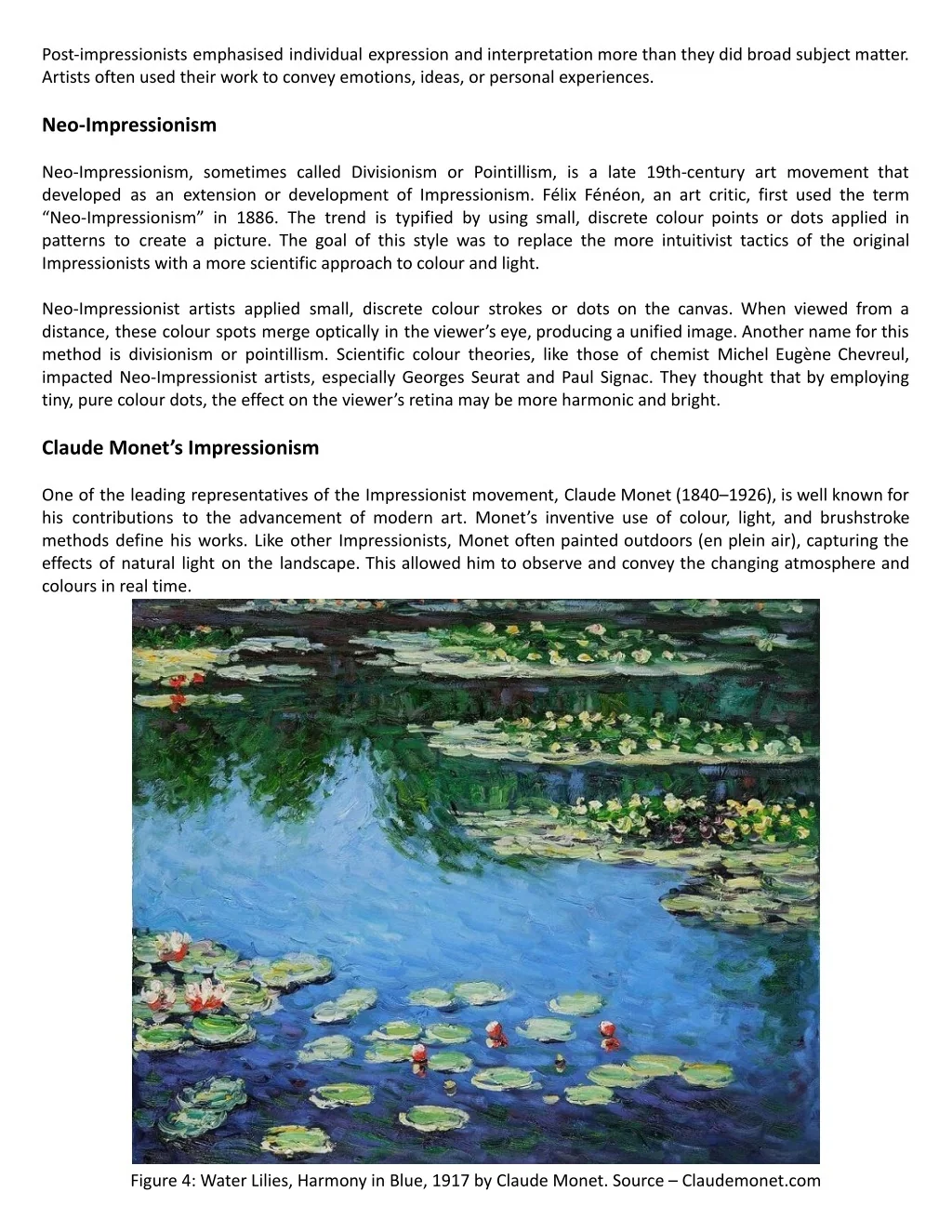 PPT - A beginner’s guide to Impressionism; How ‘Impressions’ Change the ...