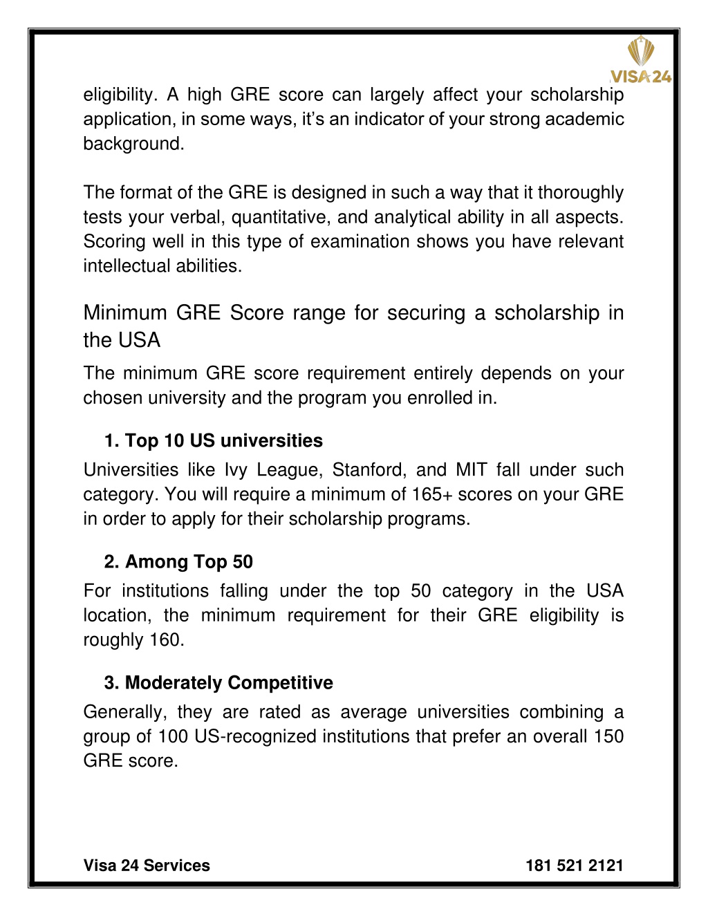 PPT - Understanding How Much GRE Score Is Required For Scholarship In ...