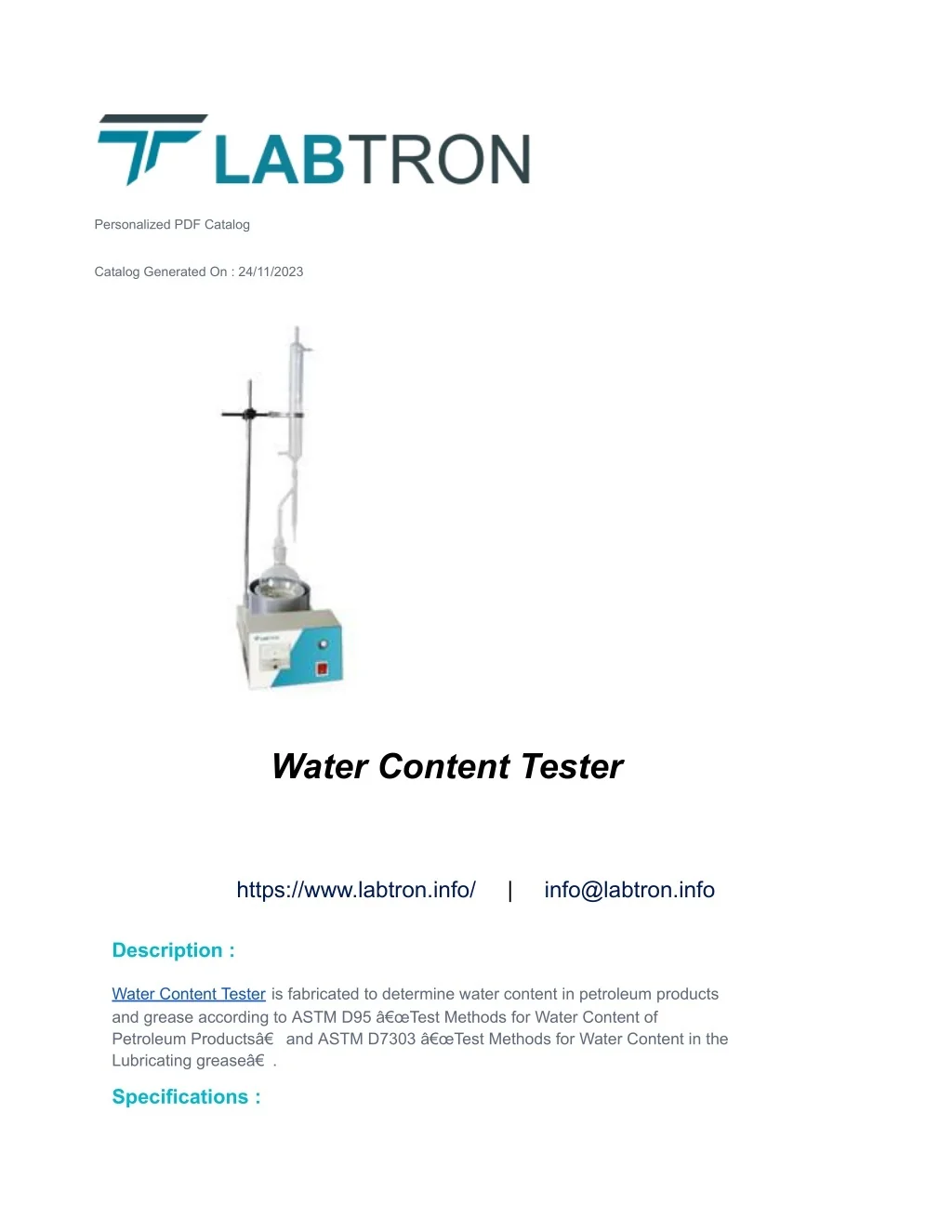 Water Content Instrument PPT - Water Content Tester PowerPoint Presentation, free download - ID ...