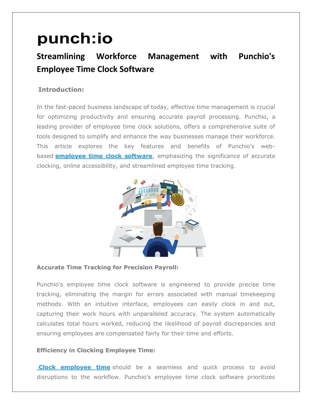 PPT - Streamlining Workforce Management with Punchio's Employee Time ...