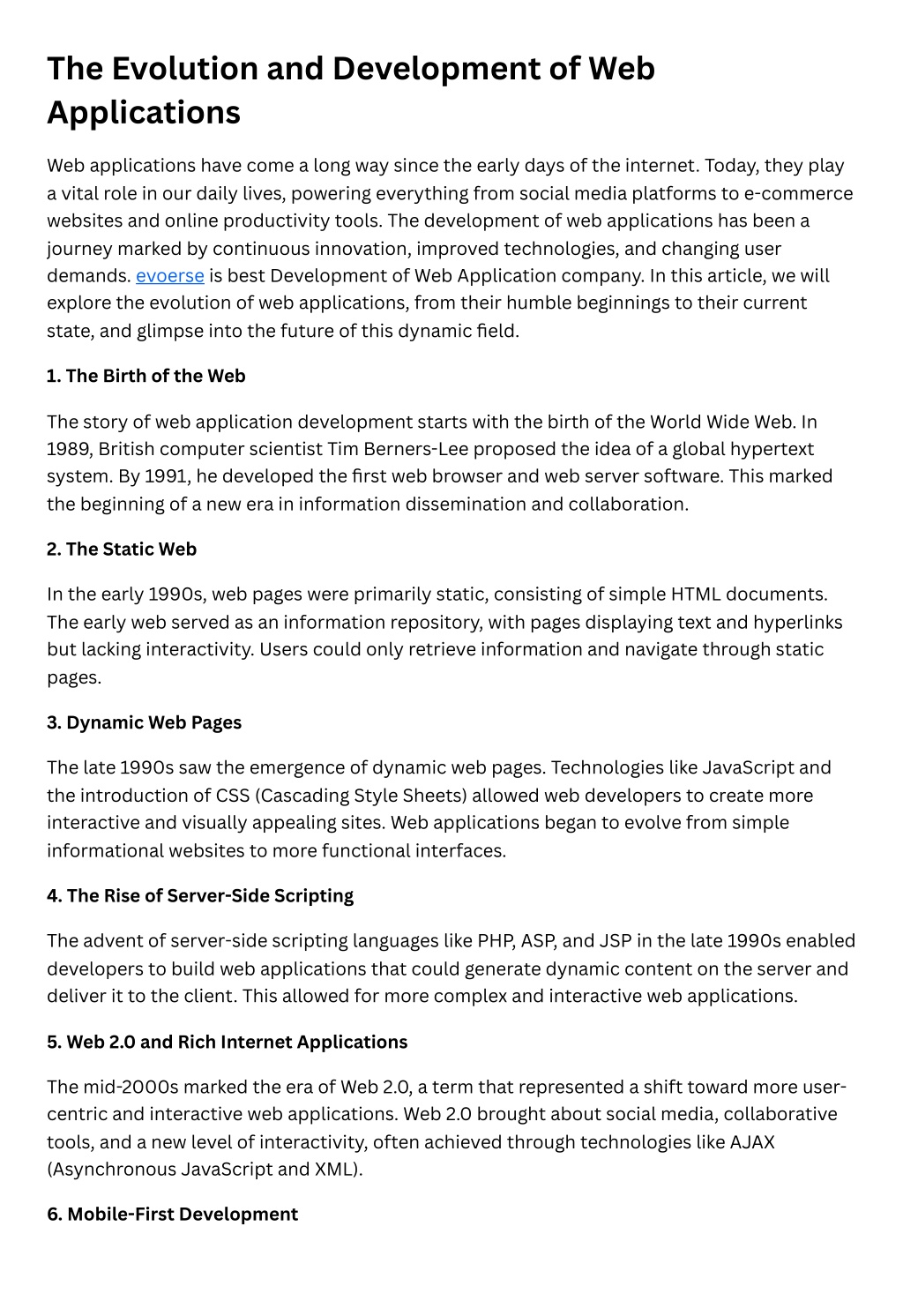 PPT - The Evolution and Development of Web Applications PowerPoint Presentation - ID:12672512