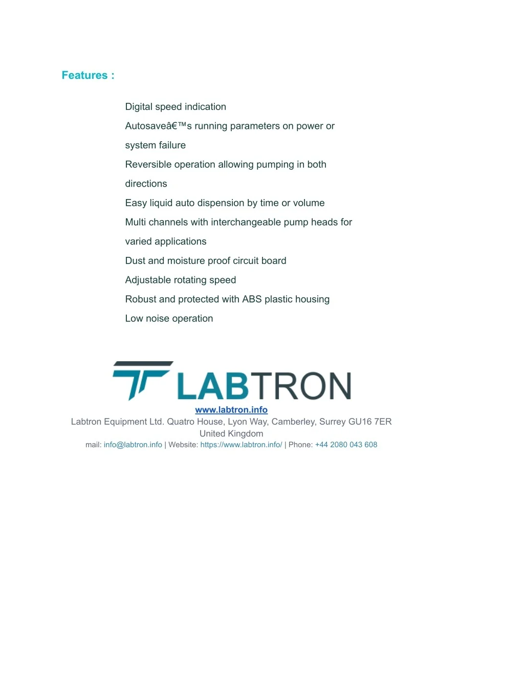 PPT - Variable speed peristaltic pump PowerPoint Presentation, free ...