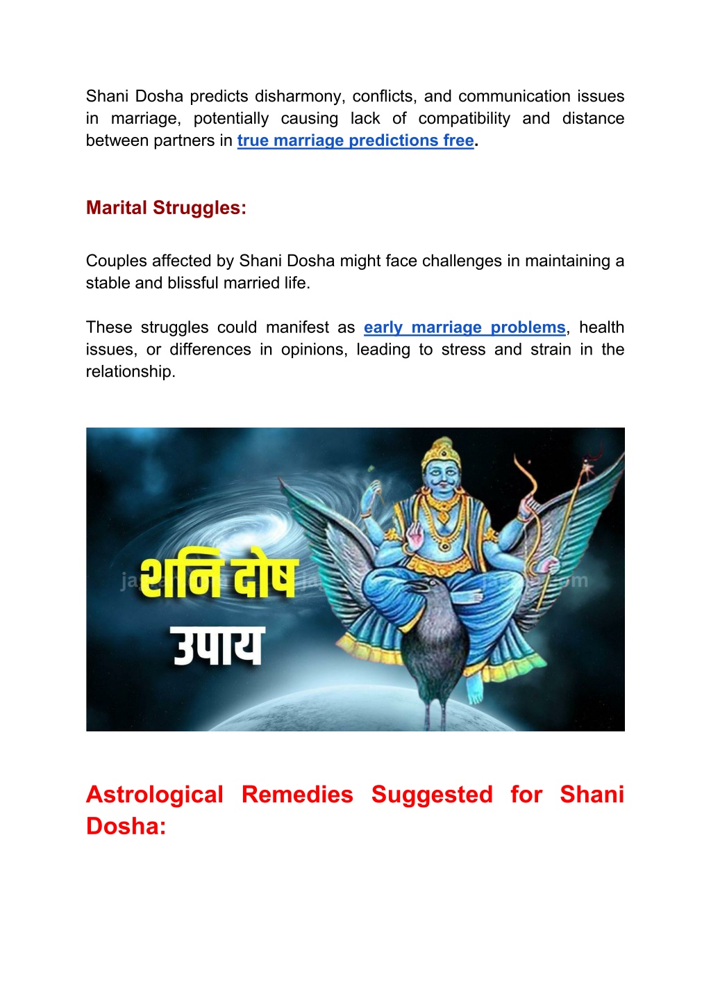 PPT - Marriage Prediction_ Free Consultation For Shani Dosha PowerPoint ...