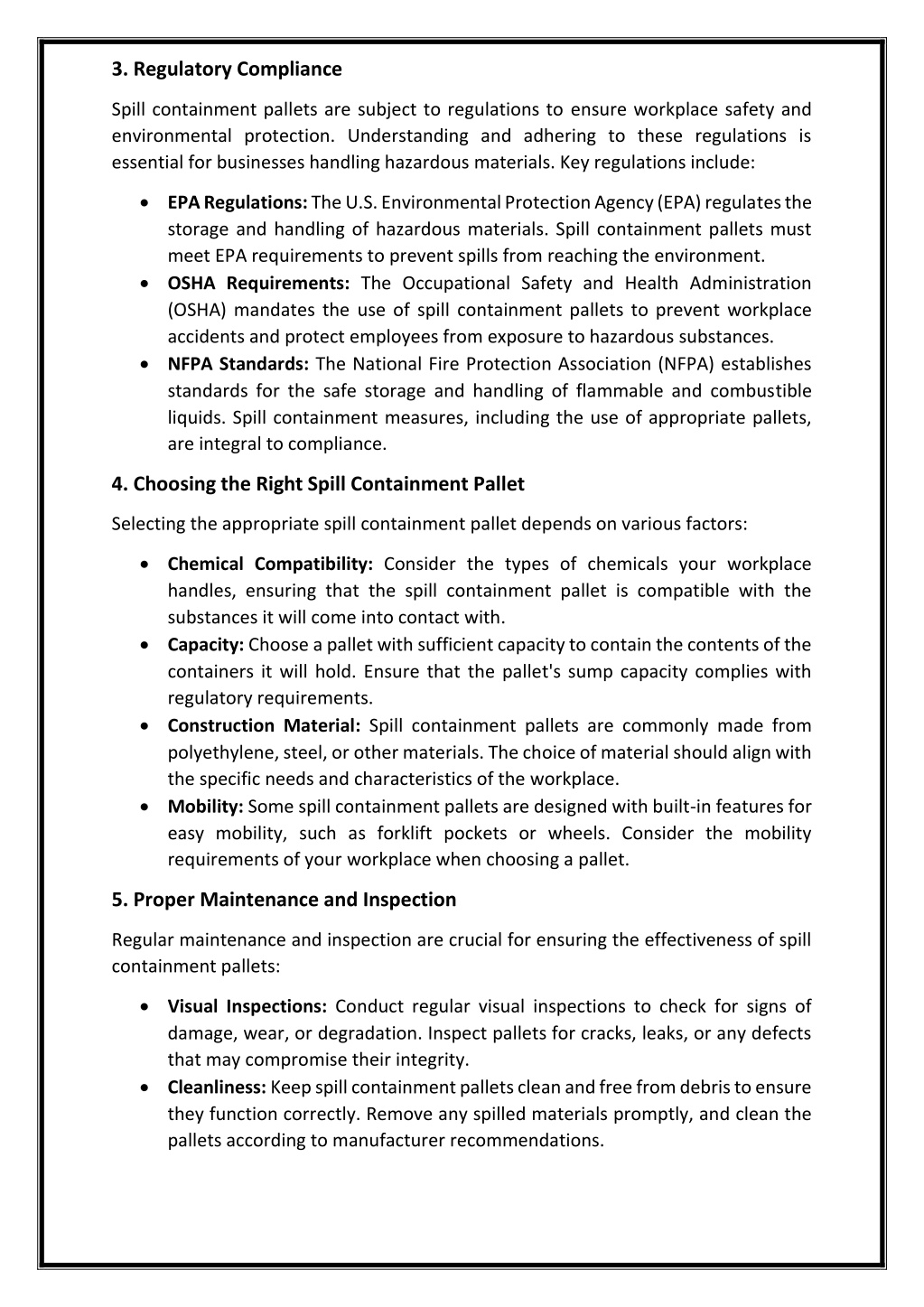 PPT The Ultimate Guide to Spill Containment Pallets Ensuring