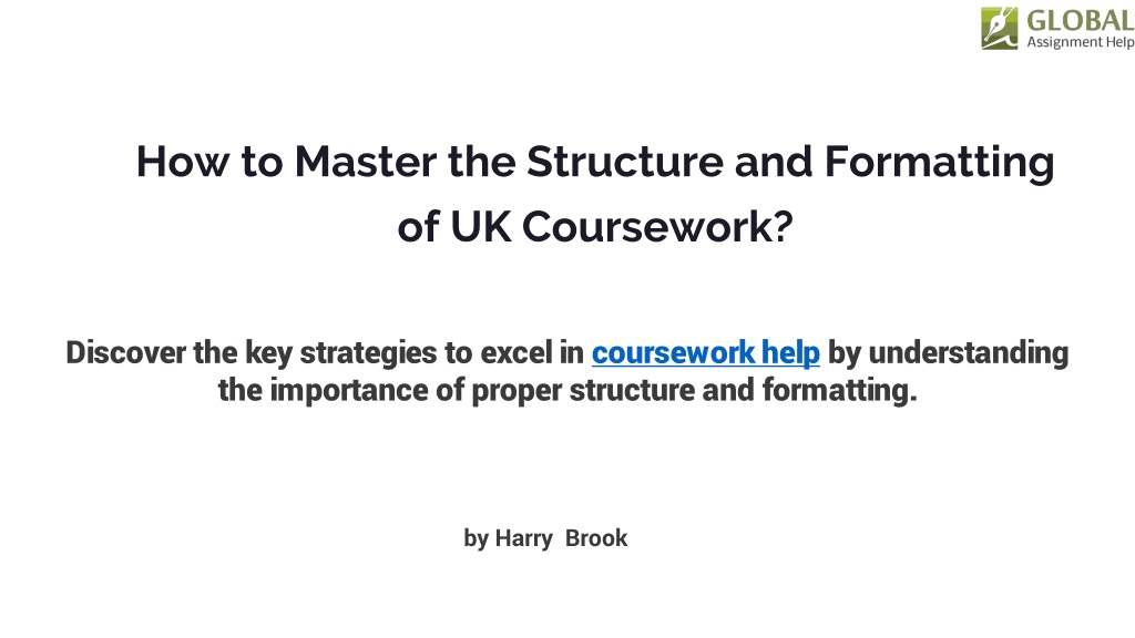 master by coursework uk