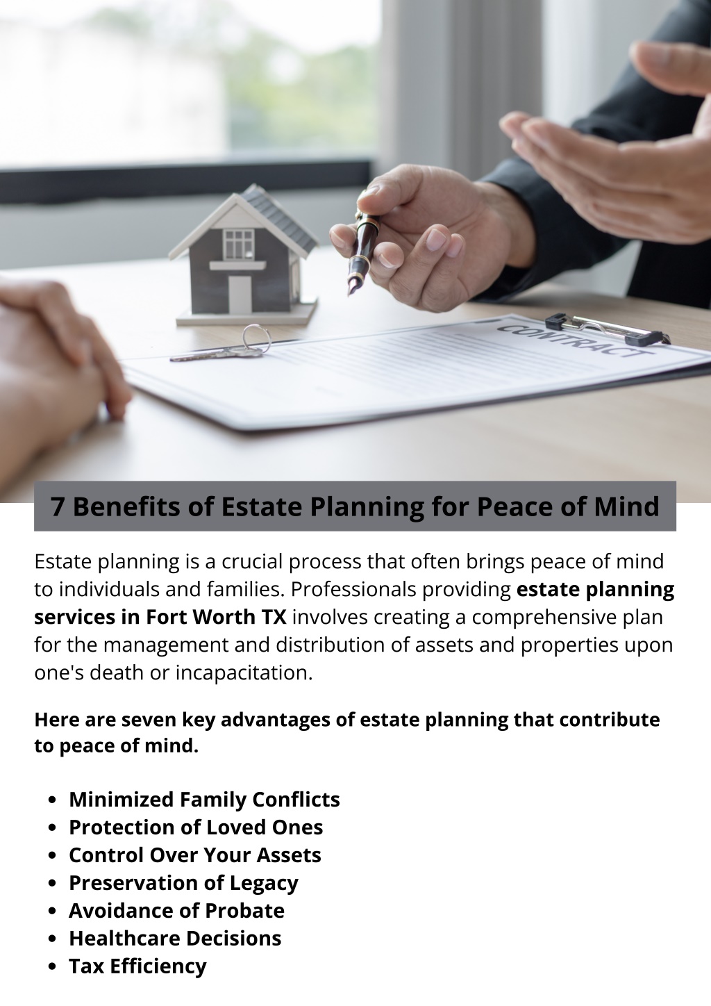 Benefits Of Estate Planning