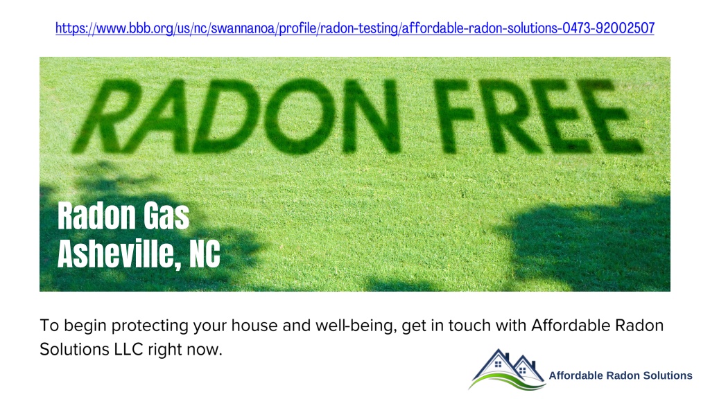 PPT Radon Gas Asheville, NC PowerPoint Presentation, free download