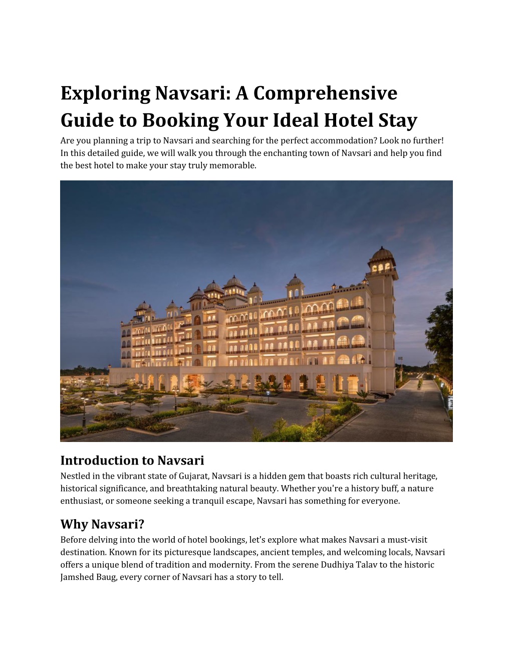 PPT - Exploring Navsari PowerPoint Presentation, free download - ID:12701181