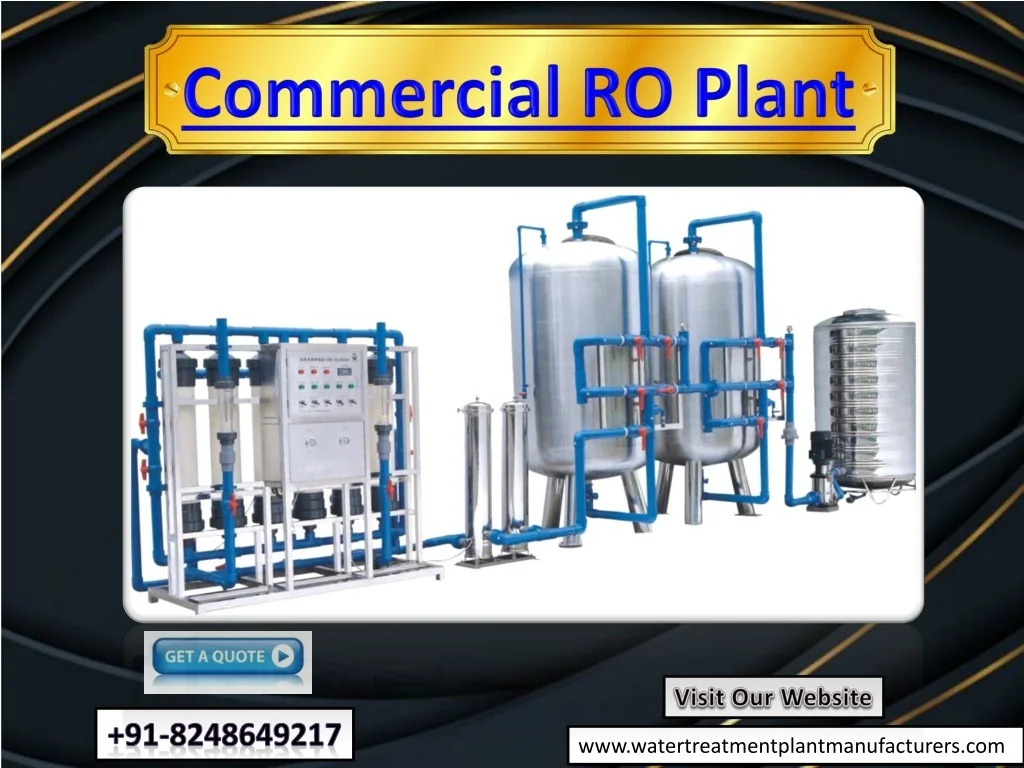 PPT - Commercial RO Plant,Industrial RO Plant,Stainless Steel RO Plant ...
