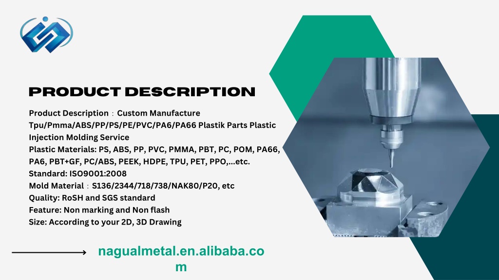 Custom ABS/POM/PA66/HDPE/POM/PC/PP/TPU Mold Maker Plastic