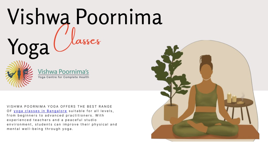 PPT - Get the Best Yoga Classes In Bangalore - Vishwa Poornima