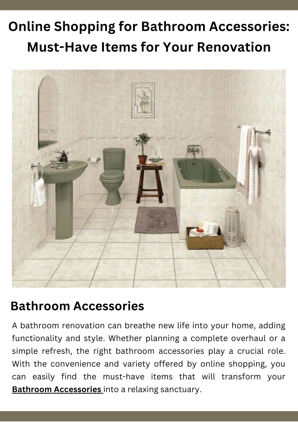 Shop Modern Bathroom Collections