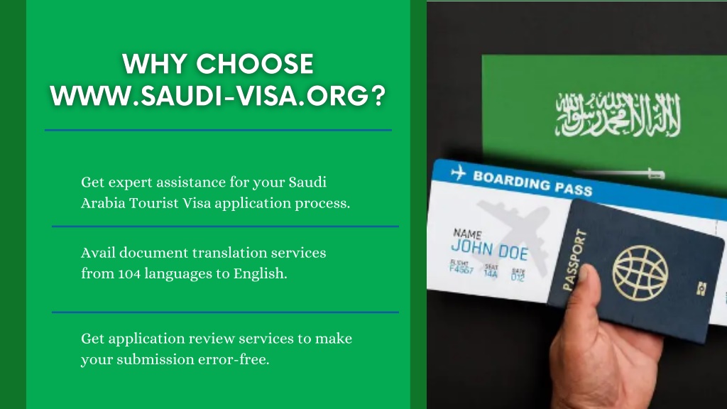 PPT - How To Apply For The Saudi Arabia Tourist Visa From The USA Get ...