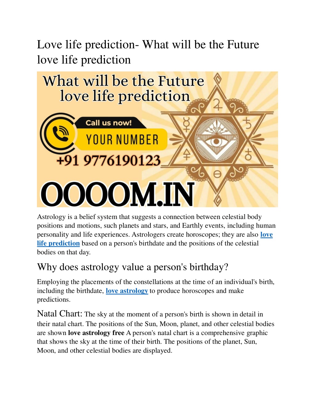 PPT Love life predictionWhat will be the Future love life prediction