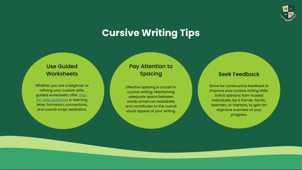 Ppt How To Write In Cursive A Beginners Step By Step Guide