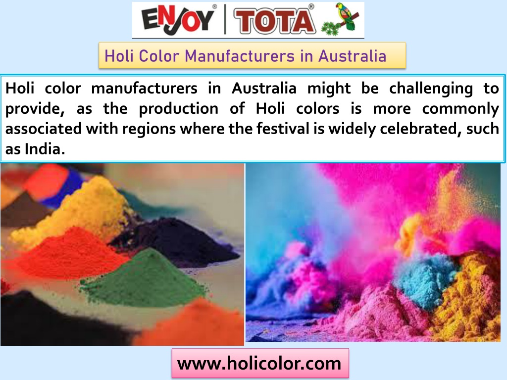 Herbal Gulal Color Powder Packets For Holi Festival, Fun Runs, Color Wars &  More