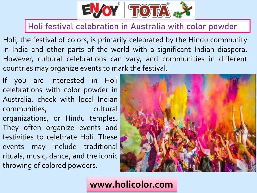 Herbal Gulal Color Powder Packets For Holi Festival, Fun Runs, Color Wars &  More