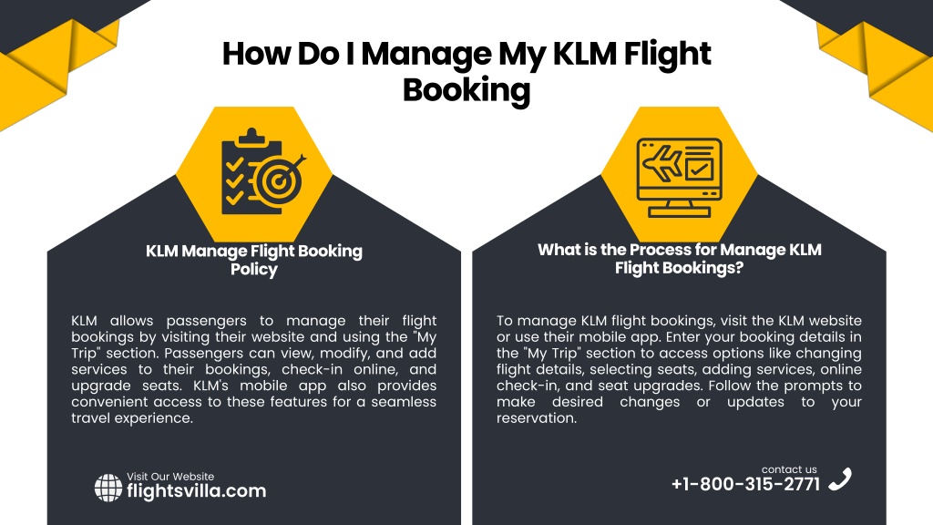 PPT - How Do I Manage My KLM Flight Booking PowerPoint Presentation ...