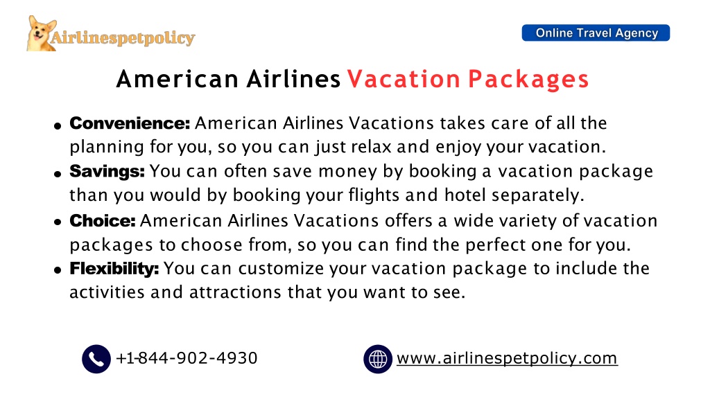 PPT What are American Airlines Vacation Packages? PowerPoint