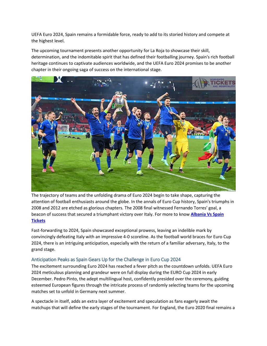 PPT Spain Vs Italy A Captivating Journey Through in Euro Cup 2024