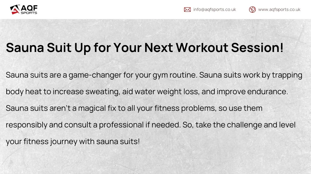 PPT Do Sauna Suits Work for a Better Workout_ Busting Sauna Suit
