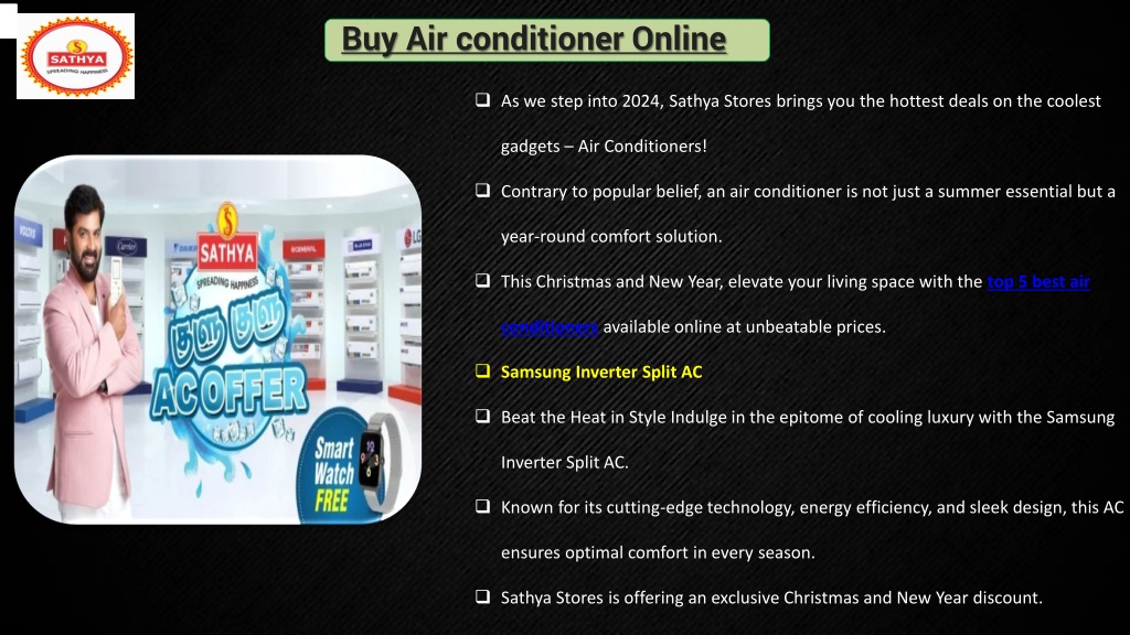 PPT Top 5 Best Air Conditioner Online At Best Price To Buy In 2024   Buy Air Conditioner Online L 