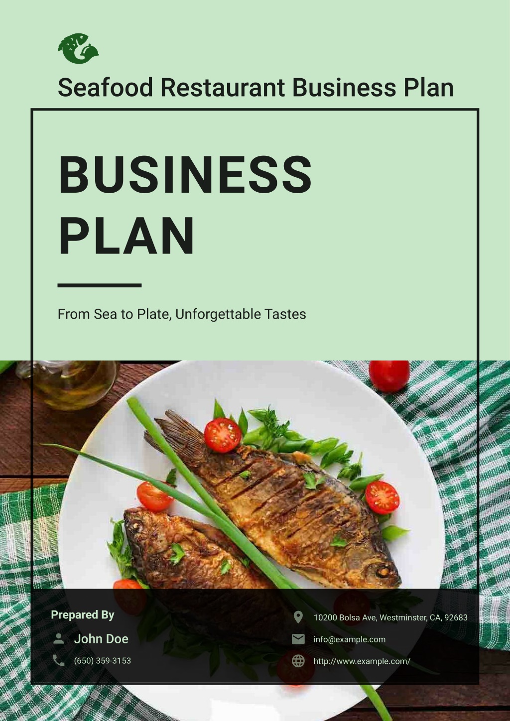 seafood business plan pdf