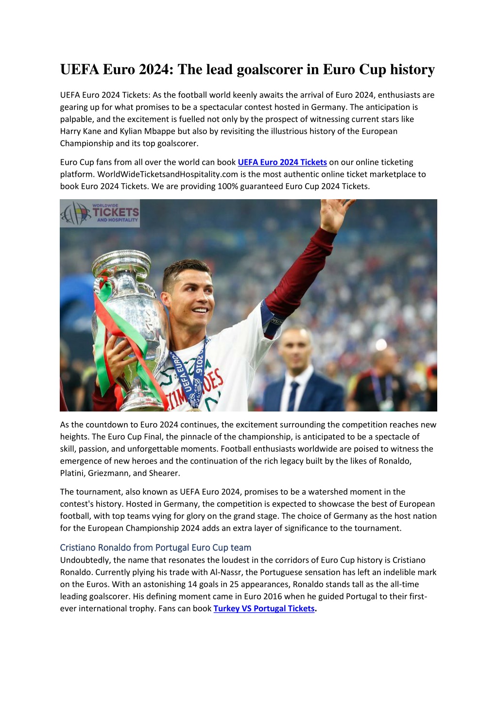 PPT UEFA Euro 2024 The lead goalscorer in Euro Cup history PowerPoint Presentation ID12828368