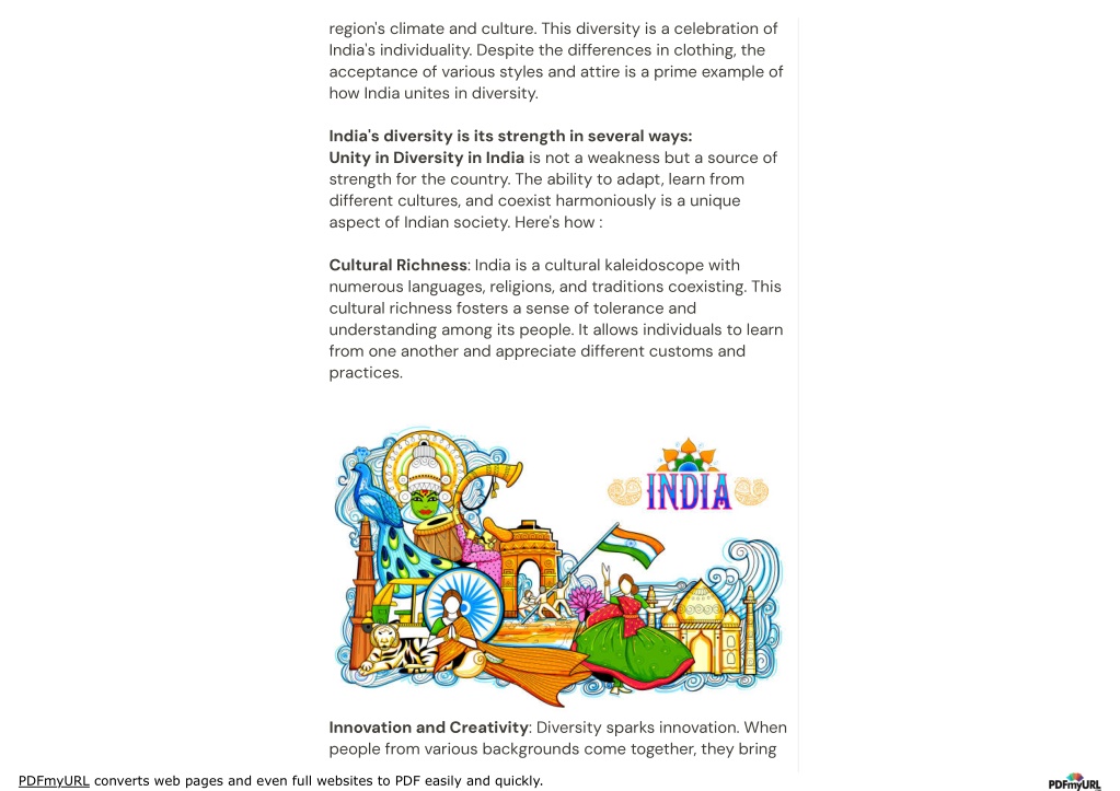 PPT - Examples Of Unity In Diversity In India PowerPoint Presentation ...