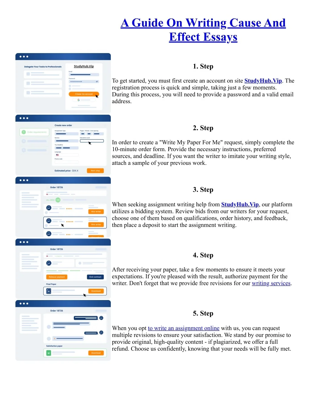 PPT - A Guide On Writing Cause And Effect Essays PowerPoint ...