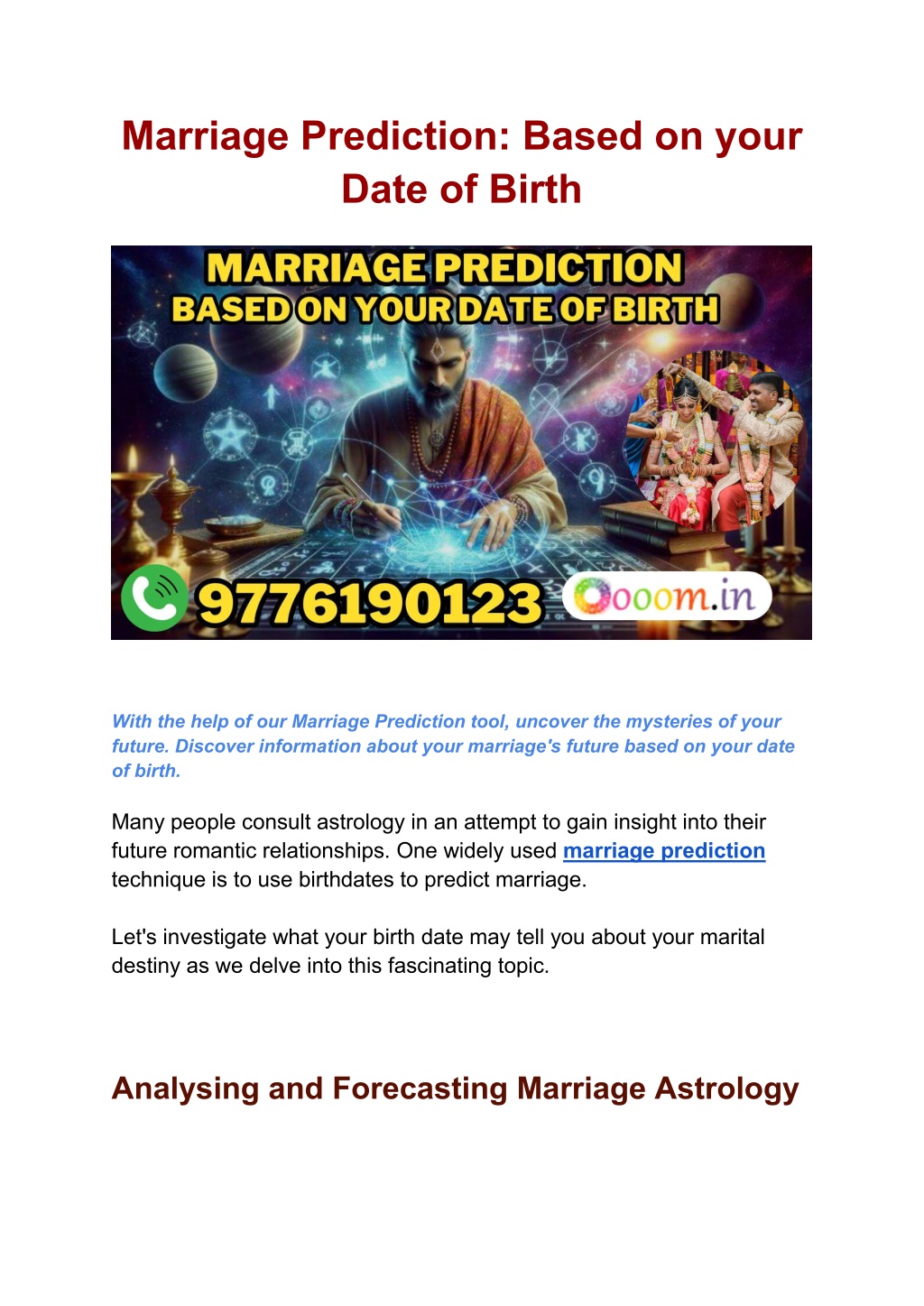 Ppt Marriage Prediction Based On Your Date Of Birth Powerpoint Presentation Id12846401 9054