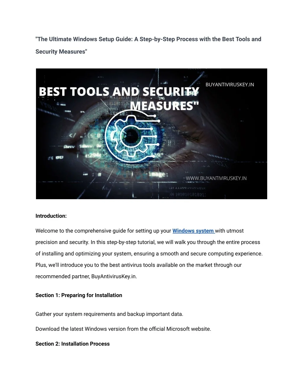 PPT - _The Ultimate Windows Setup Guide_ A Step-by-Step Process with ...
