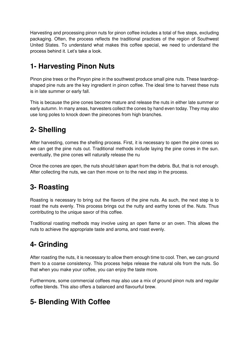 Pinon Notes PPT - What Is Pinon Flavored Coffee & Where Does it Come From ...