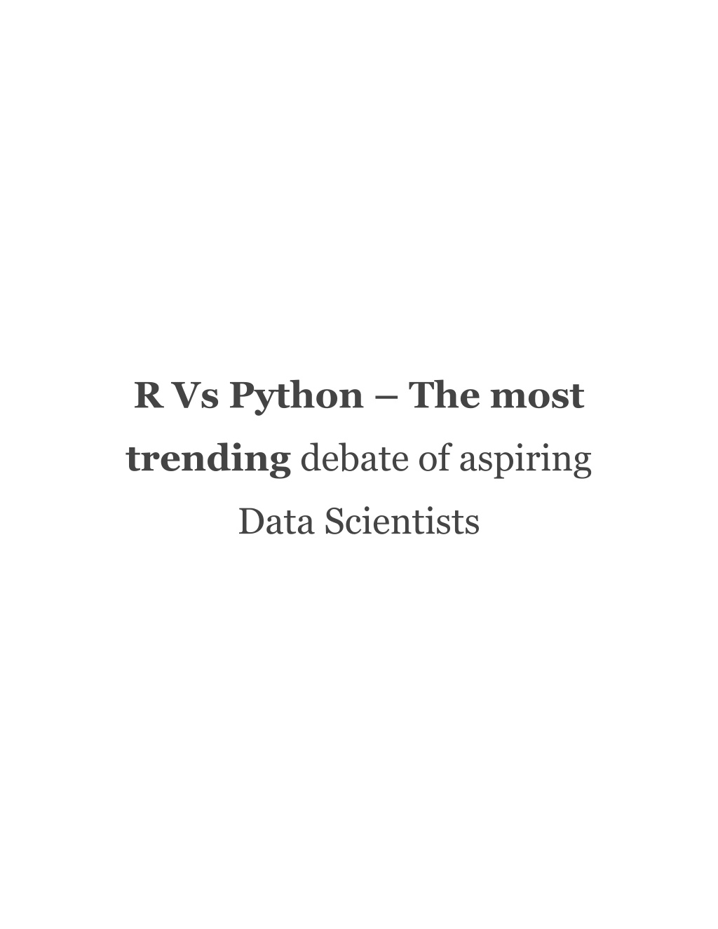 PPT - Python vs R PowerPoint Presentation, free download - ID:12856544